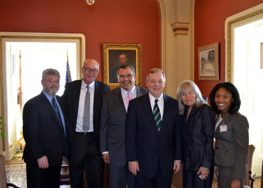U.S. Senator DIck Durbin (D-IL) met withthe U.S. Commission on Civil Rights to discuss sexual assault in the military and the the legislation being debated in the Senate.